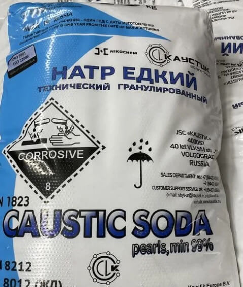 Сода каустическая, гранулированный, чешуированный