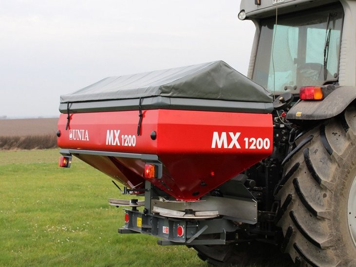 Разбрасыватель твердых минеральных удобрений, MX 1200, Unia