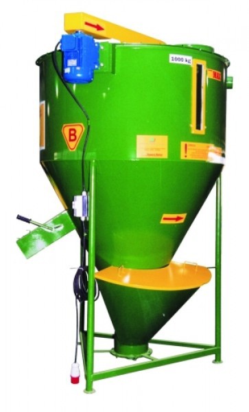 Смеситель комбикормов вертикальный, 2000, Adraf