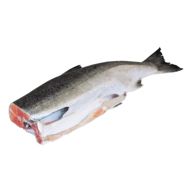 Рыба мороженная, Кижуч, обезглавленная потрошеная