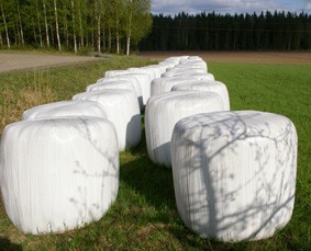 Плёнка упаковочная  для тюков, 22 мкм, Farm Stretch