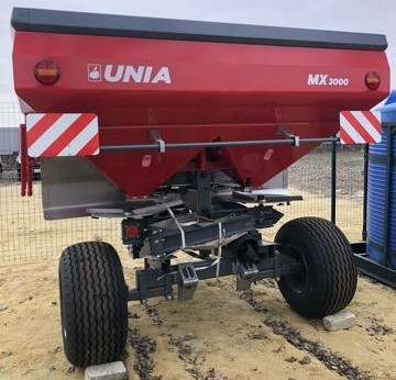 Разбрасыватель твердых минеральных удобрений, MX 3000, Unia