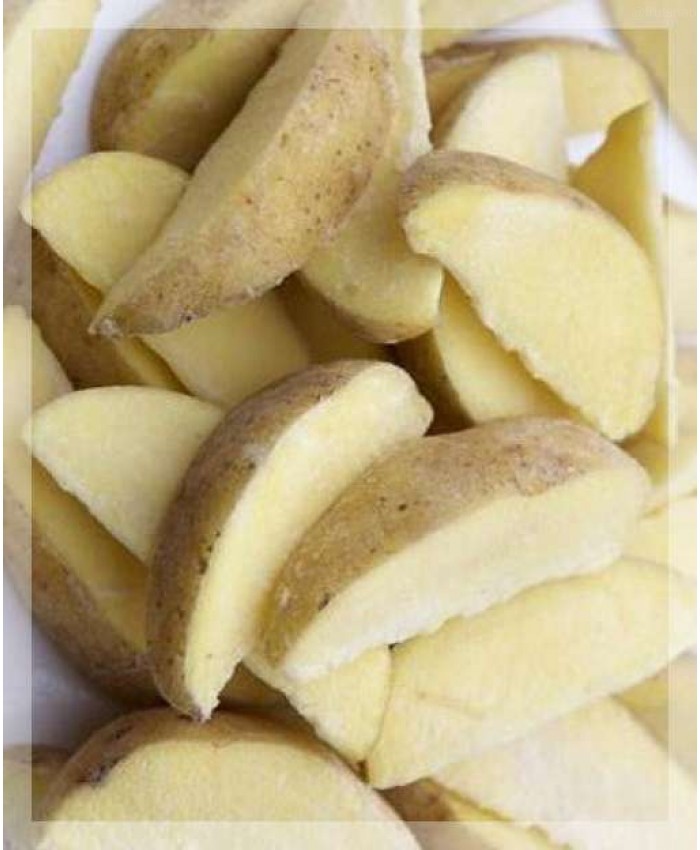 Овощи замороженные, Картофель, дольки, в кожуре