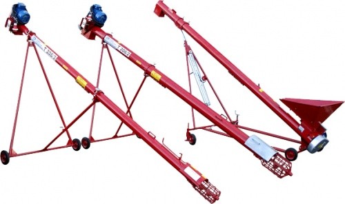 Транспортёр шнековый с электроприводом, Т-206/2, POM-Augustow