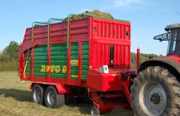 Прицеп-подборщик, ROTO, Metaltech