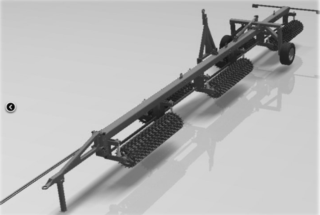 Каток кольчато-зубчатый, КЗК-10.6, АгроМаш