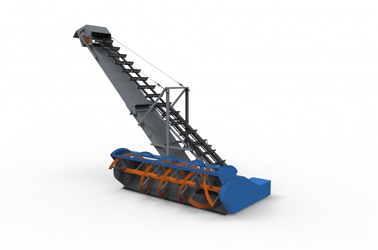 Зернопогрузчик (зернометатель)  шнековый, ПЗН-250, АгроМаш