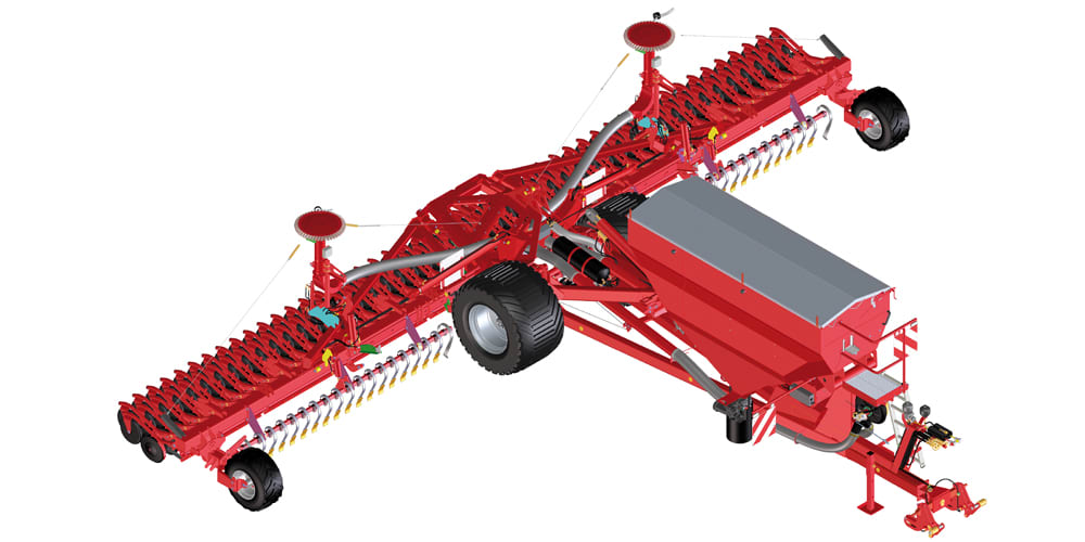 Сеялка зерновая пневматическая, DG II, Kverneland