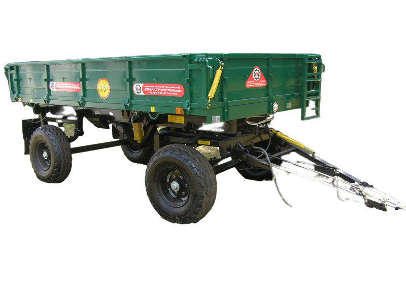 Прицеп тракторный специальный, 2ПТС-4,5, БобруйскАгроМаш