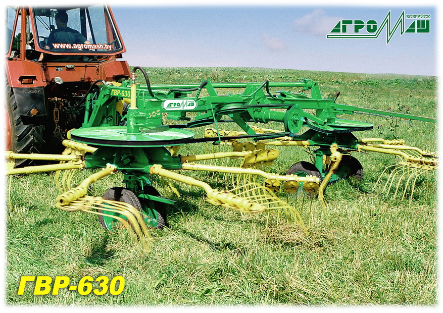 Грабли-ворошилки роторные, ГВР-630, БобруйскАгроМаш